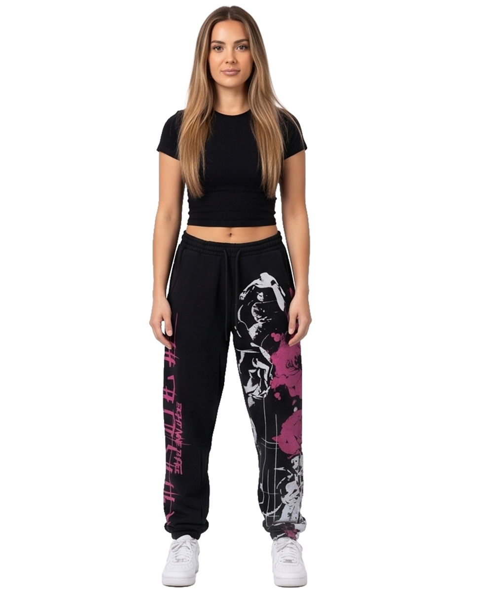 Flowers Loose Jogginghose 1