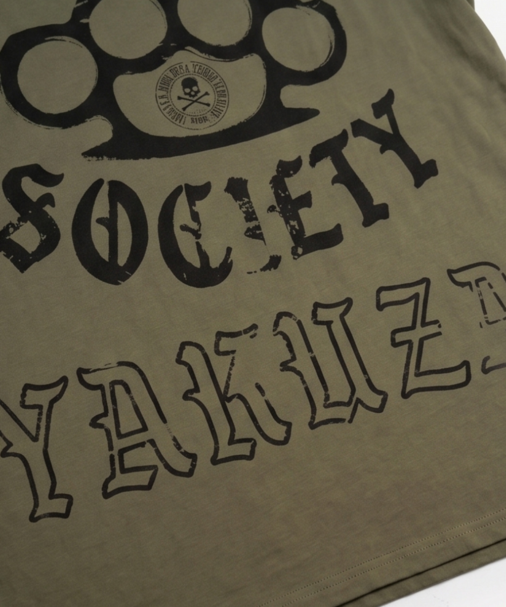 Yakuza FS Knuckles Regular T-Shirt TSB-28036 grün – Bild 8