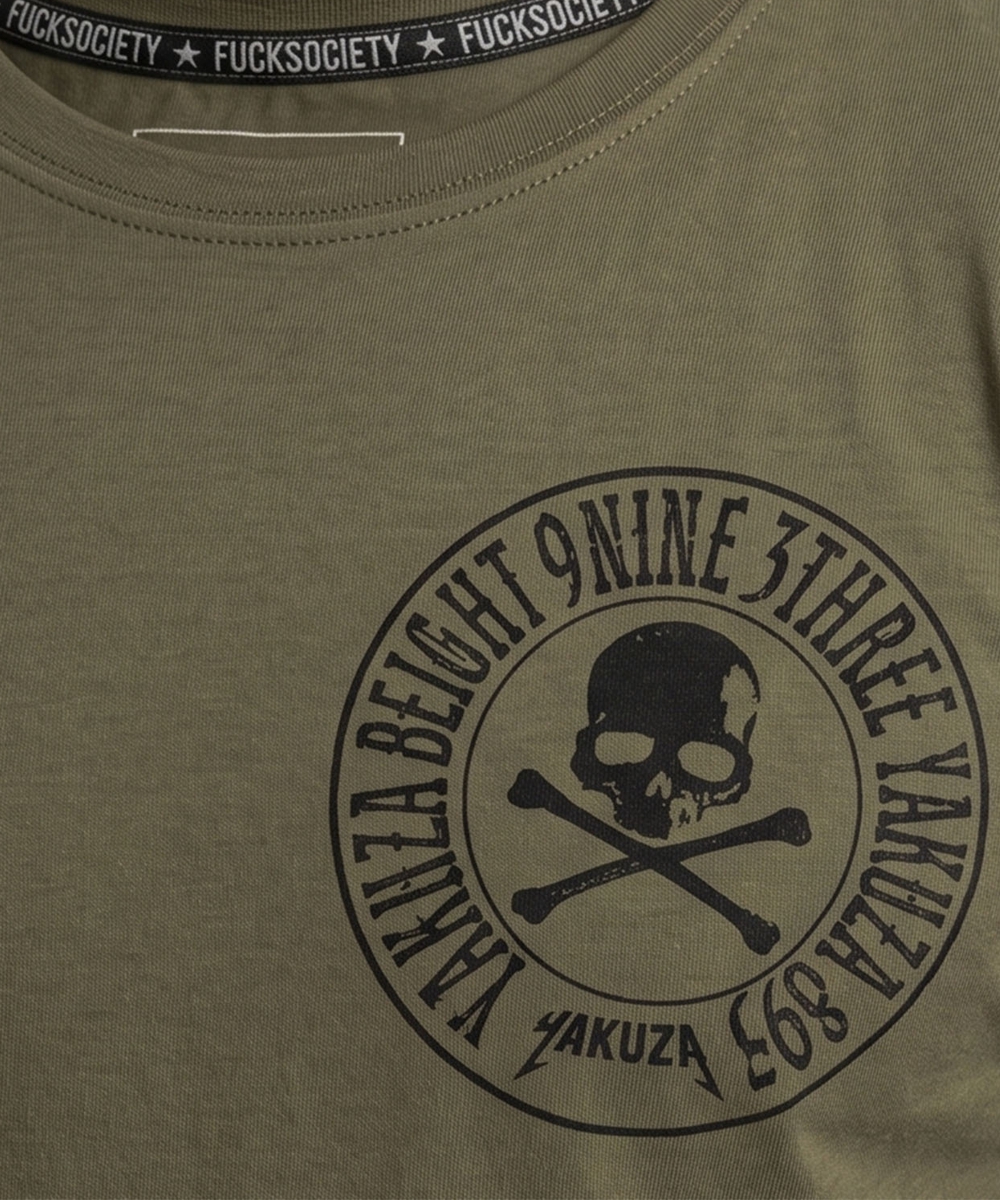 Yakuza FS Knuckles Regular T-Shirt TSB-28036 grün1