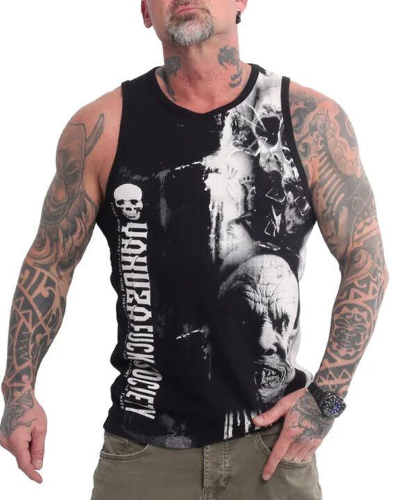 Yakuza Waiting Death Tanktop