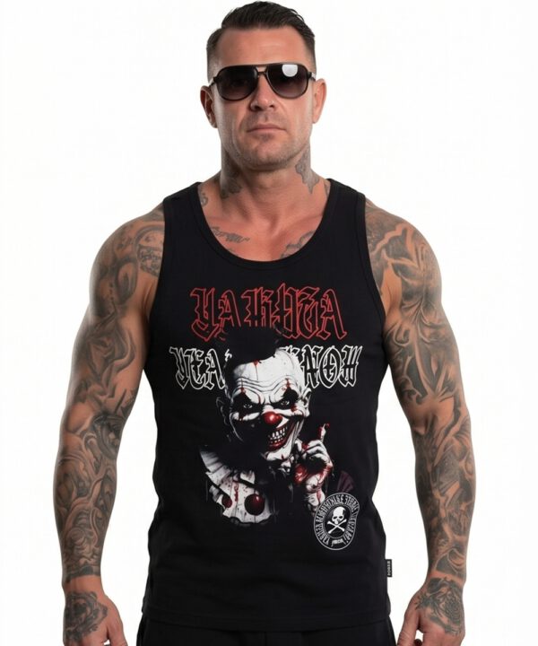 Yakuza Yeah Slim Racer Tanktop