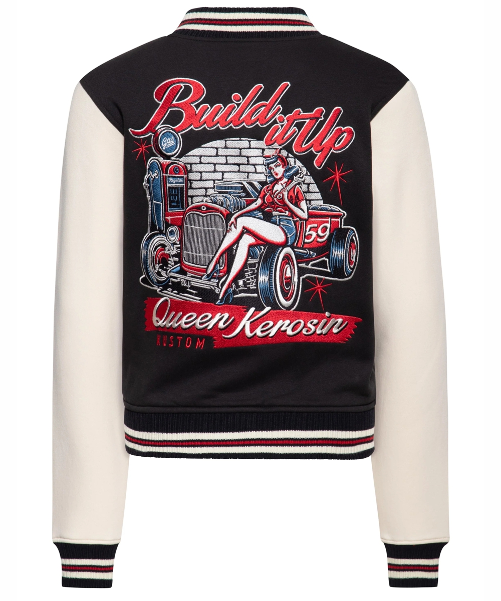 Queen Kerosin College Jacke "Build it up" – Bild 5