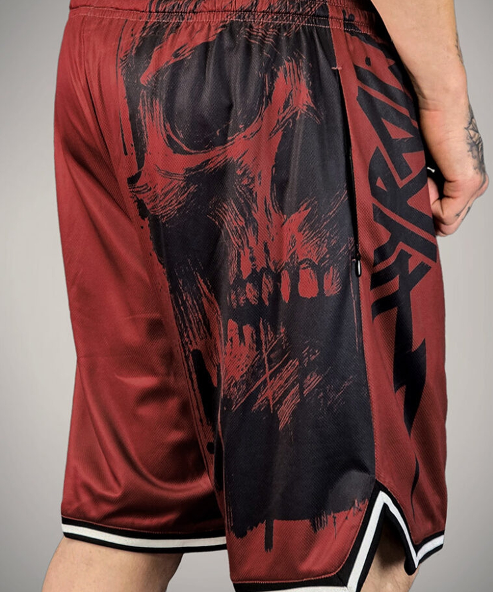 Hyraw Sport Short RUSTY SKULL – Bild 3