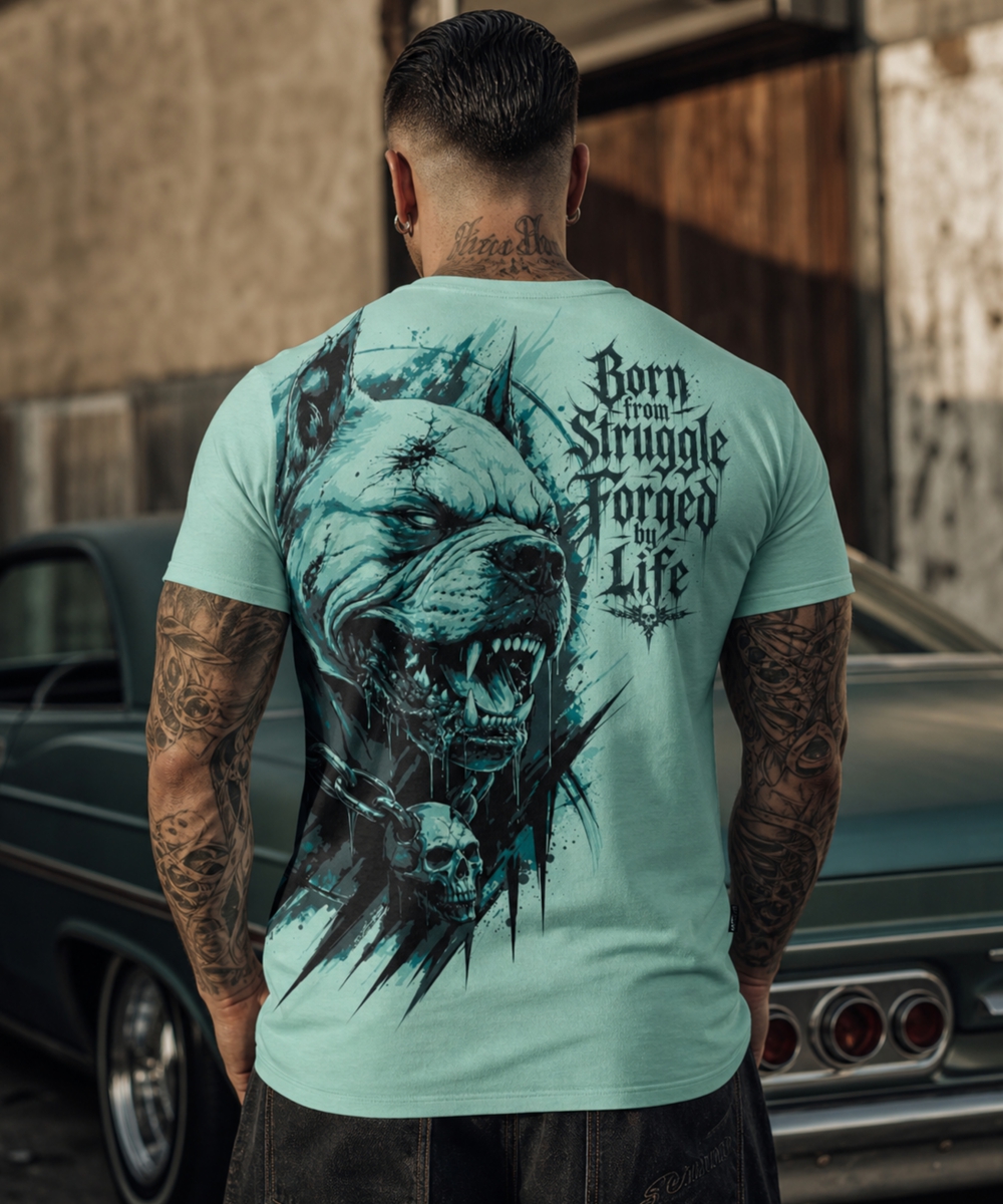 Fact of Life T-Shirt "Born from Struggle" TS-100 yucca