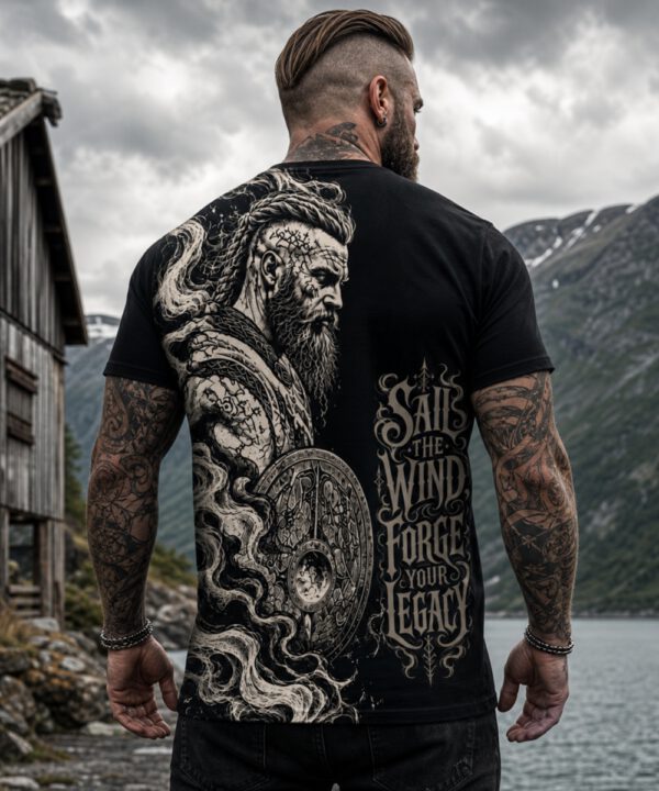 Fact of Life T-Shirt "Sail The Wind" TS-103 black