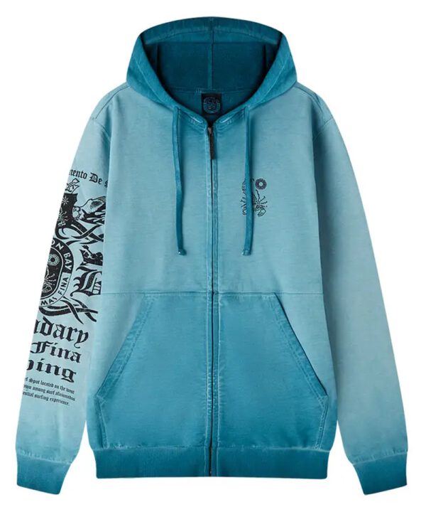 Herren-Kapuzenjacke mit Reißverschluss "Escudo de Armas"