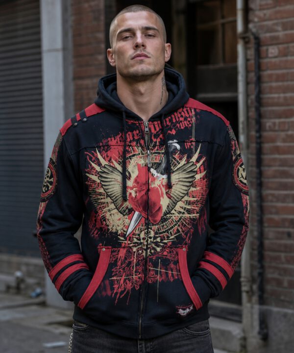 Sweat-Jacke Herren Revenge