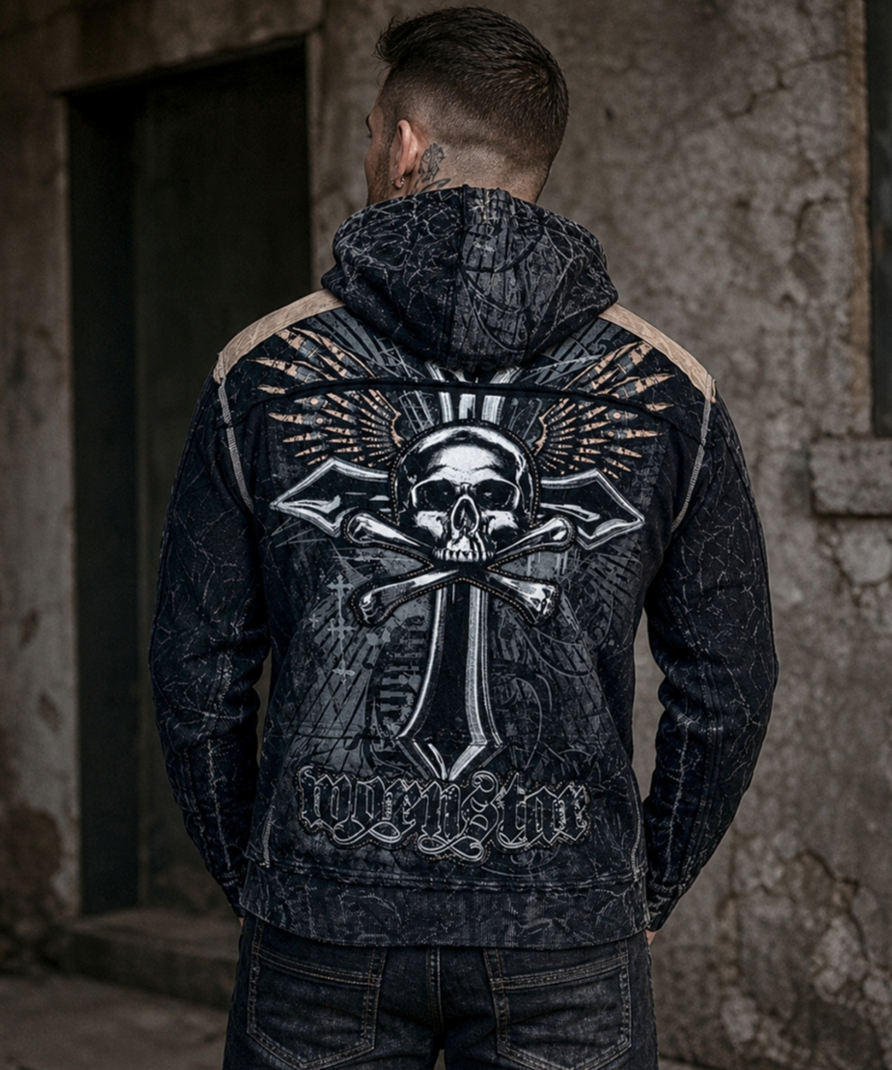 Sweat Jacke Herren – Bild 3